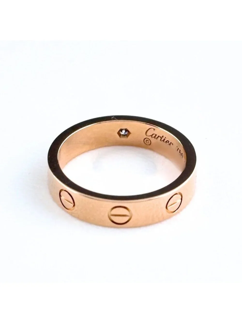 Cartier Mini Love Ring PG Pink Gold